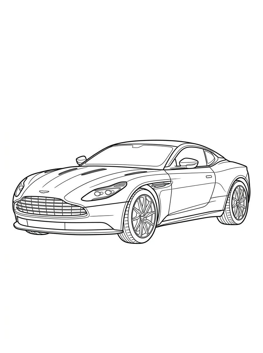 Carros para colorir 1