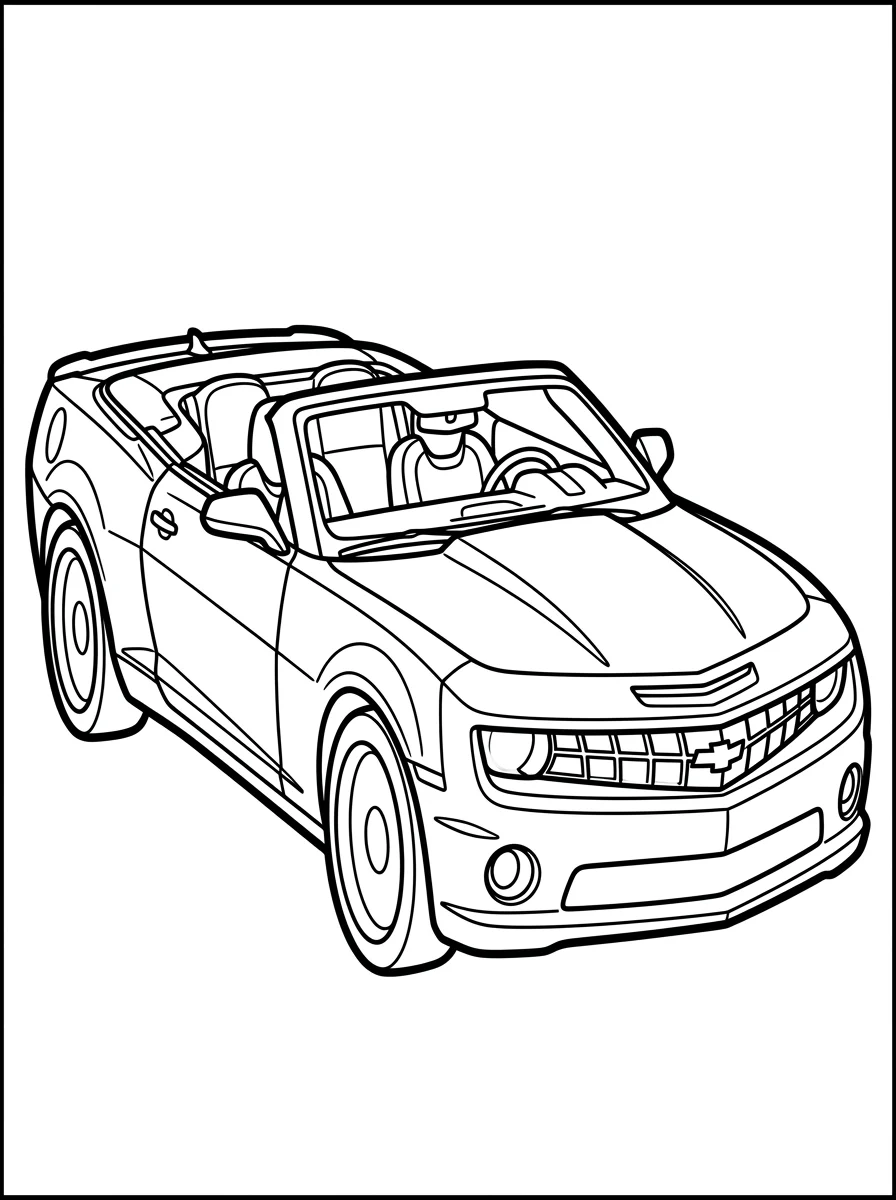 Carros para colorir 19
