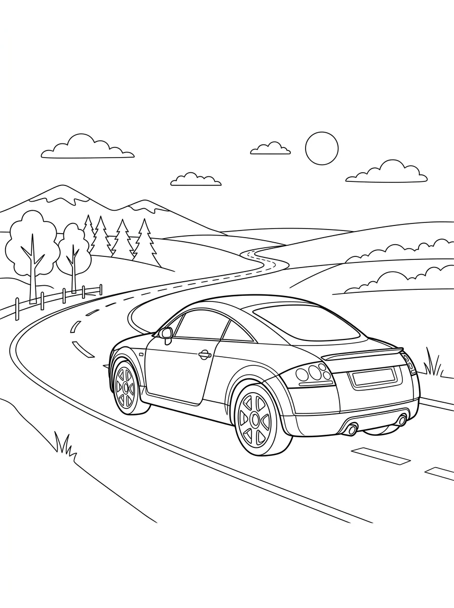 Carros para colorir 3