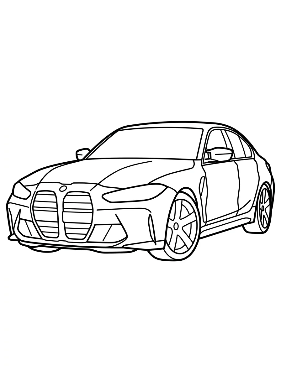 Carros para colorir 6