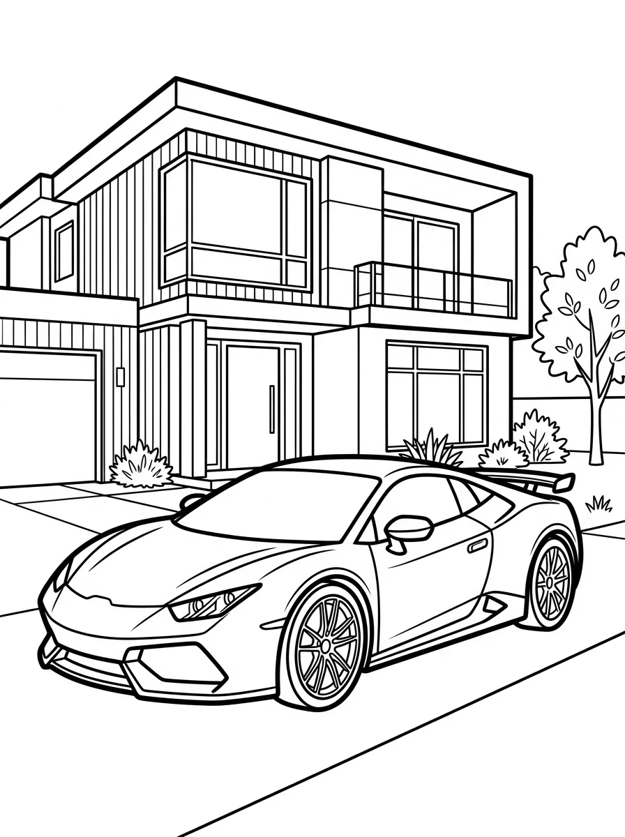 Carros para colorir 83