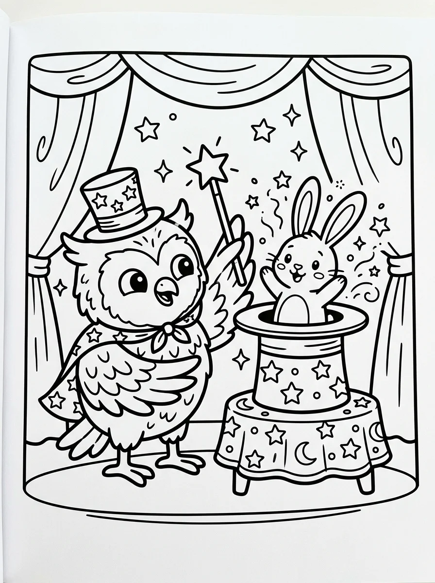 coruja para colorir 37