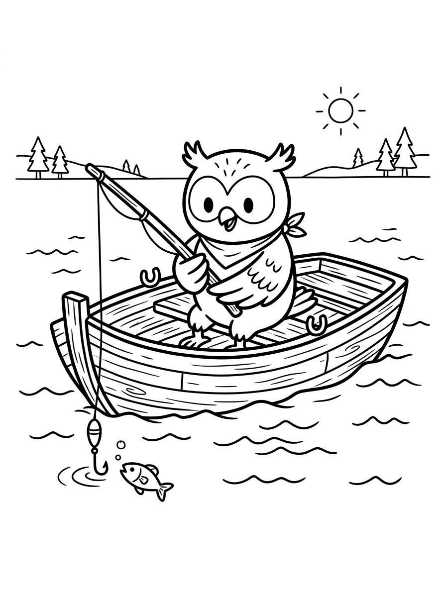 coruja para colorir 48
