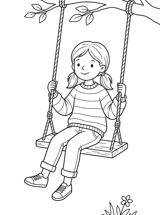 Cozy Girls para colorir 20