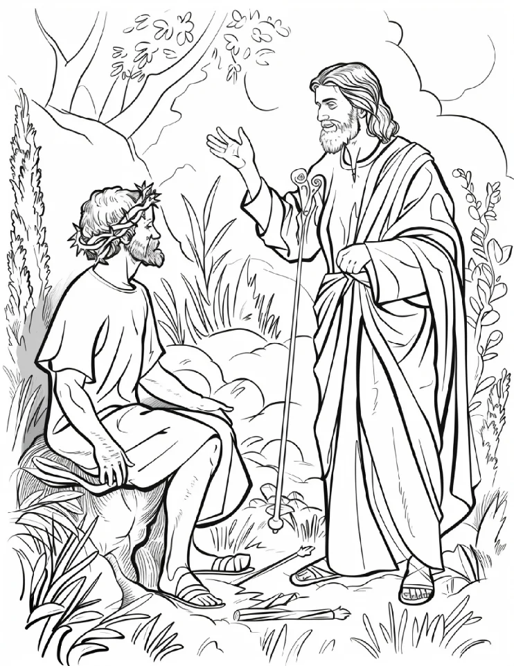 Desenhos Bíblicos para colorir 10