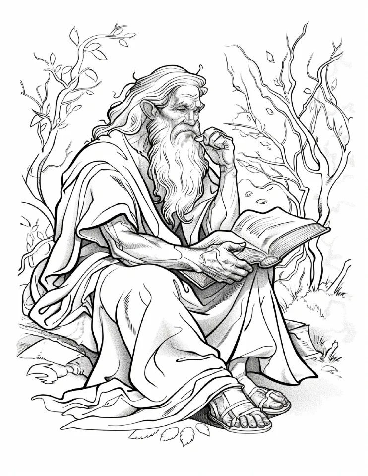 Desenhos Bíblicos para colorir 100