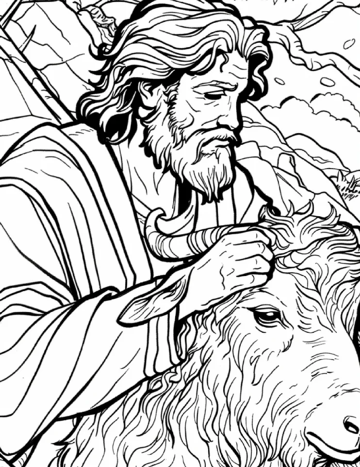 Desenhos Bíblicos para colorir 110