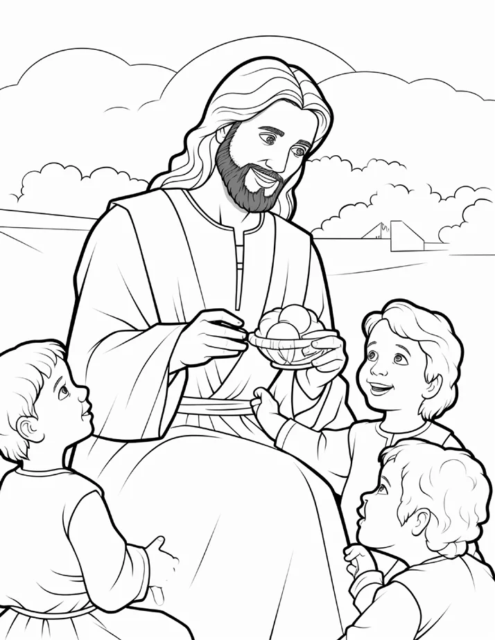 Desenhos Bíblicos para colorir 114