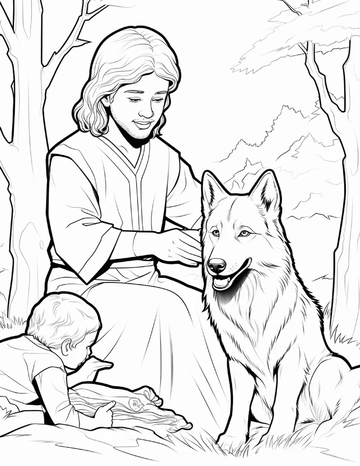 Desenhos Bíblicos para colorir 153