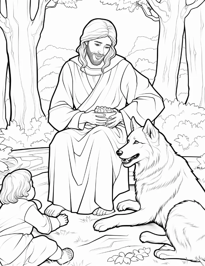 Desenhos Bíblicos para colorir 156