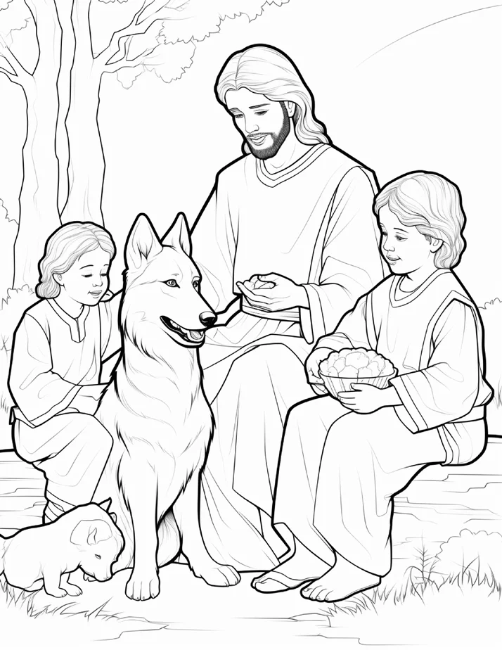 Desenhos Bíblicos para colorir 164