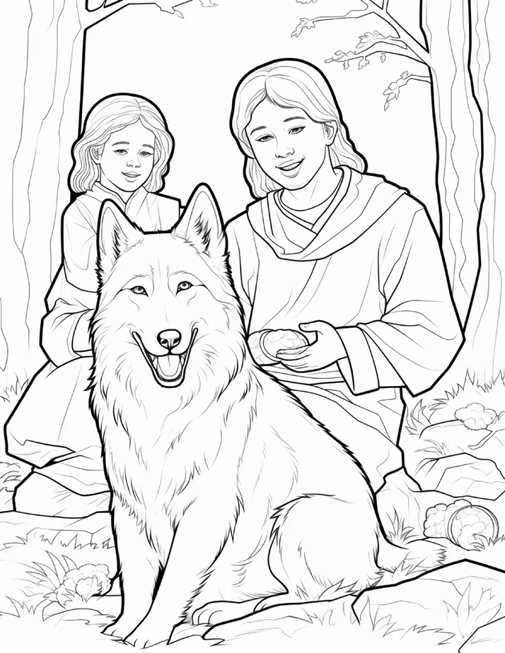 Desenhos Bíblicos para colorir 166
