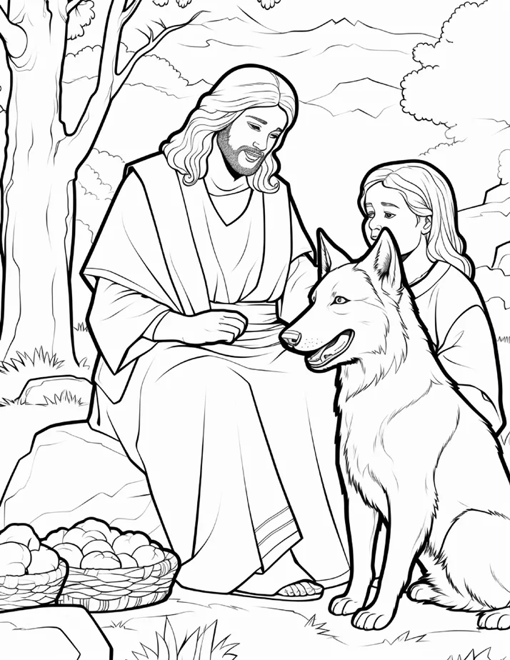 Desenhos Bíblicos para colorir 168