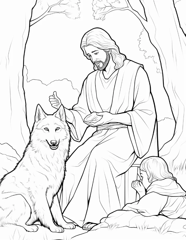Desenhos Bíblicos para colorir 169