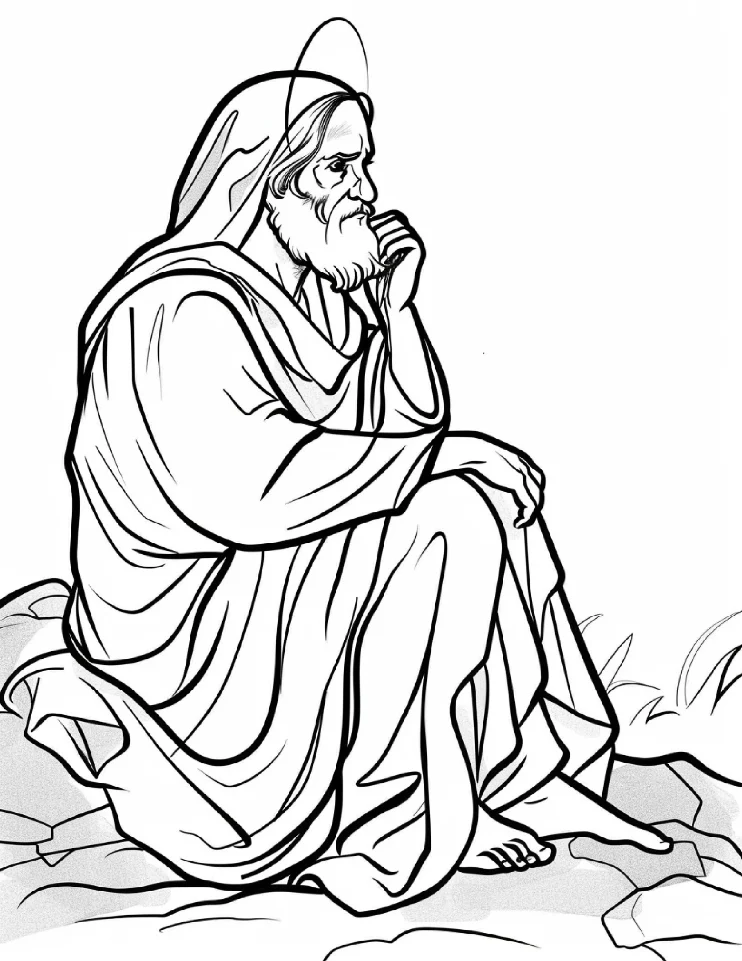 Desenhos Bíblicos para colorir 17