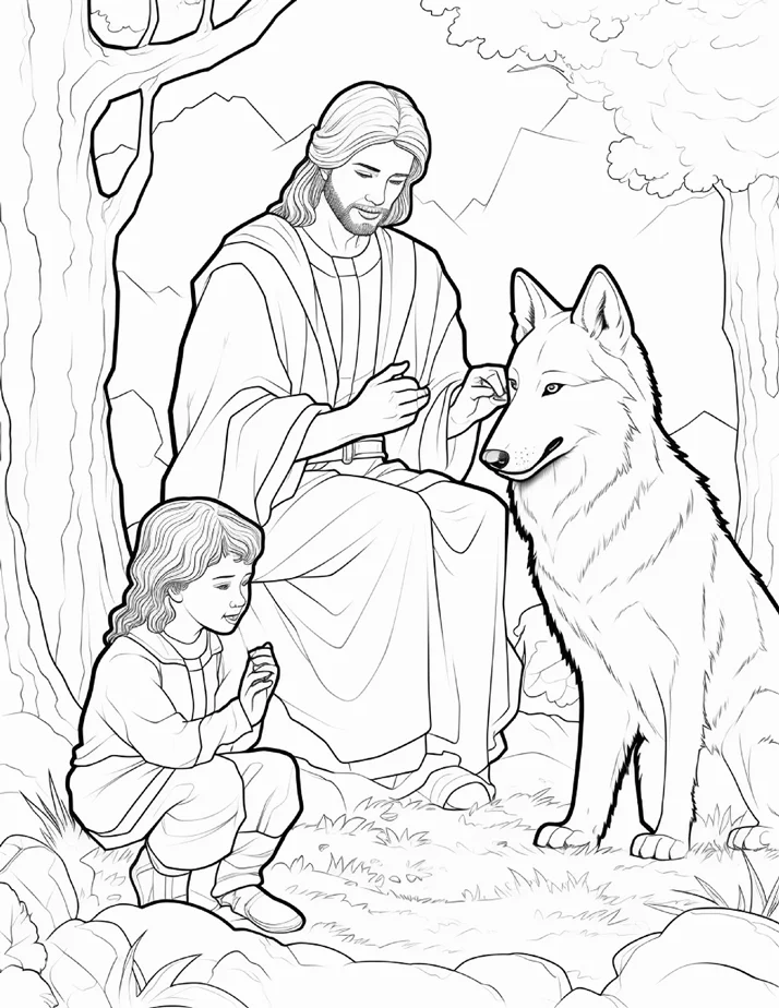 Desenhos Bíblicos para colorir 172