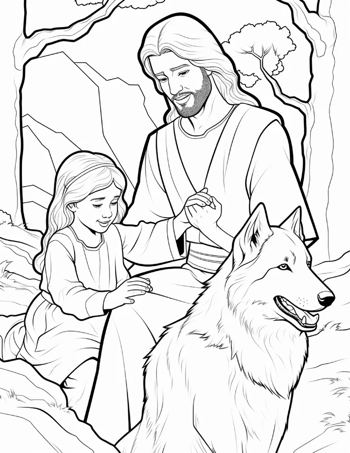 Desenhos Bíblicos para colorir 175