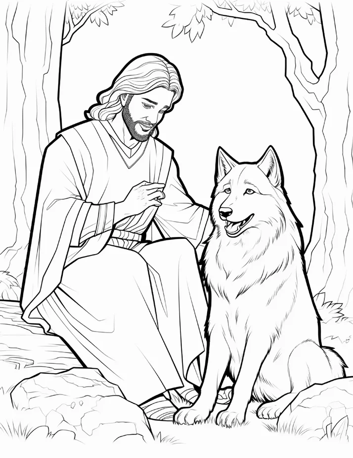 Desenhos Bíblicos para colorir 178