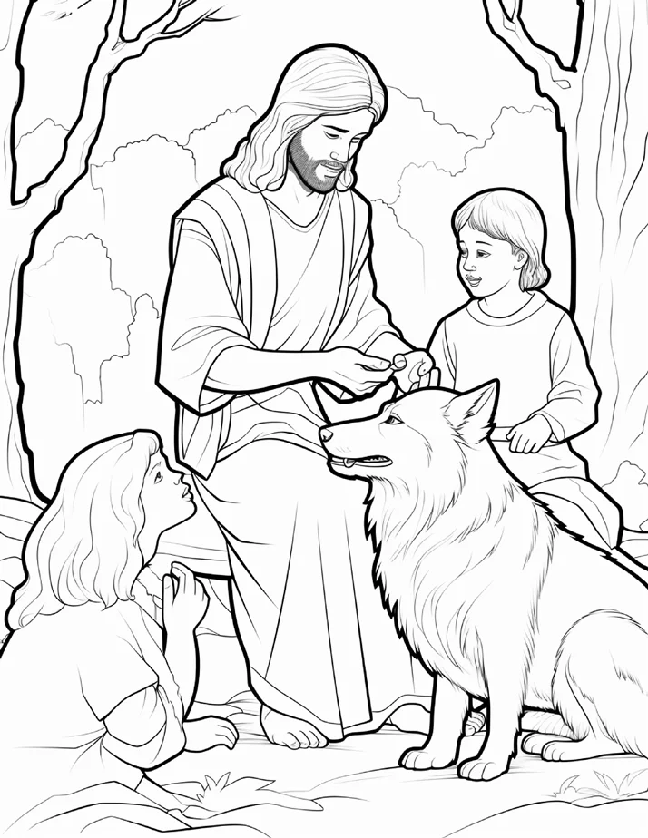 Desenhos Bíblicos para colorir 181