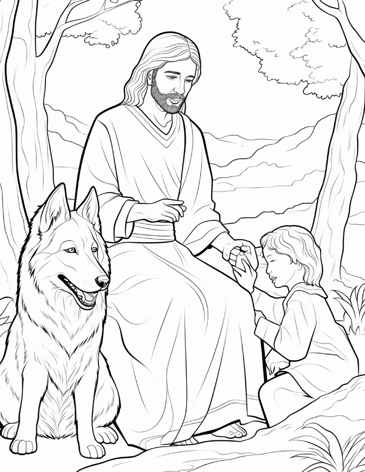 Desenhos Bíblicos para colorir 184