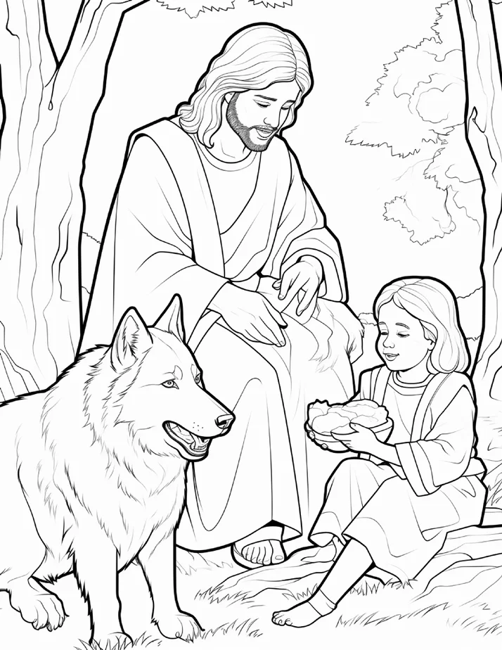 Desenhos Bíblicos para colorir 187