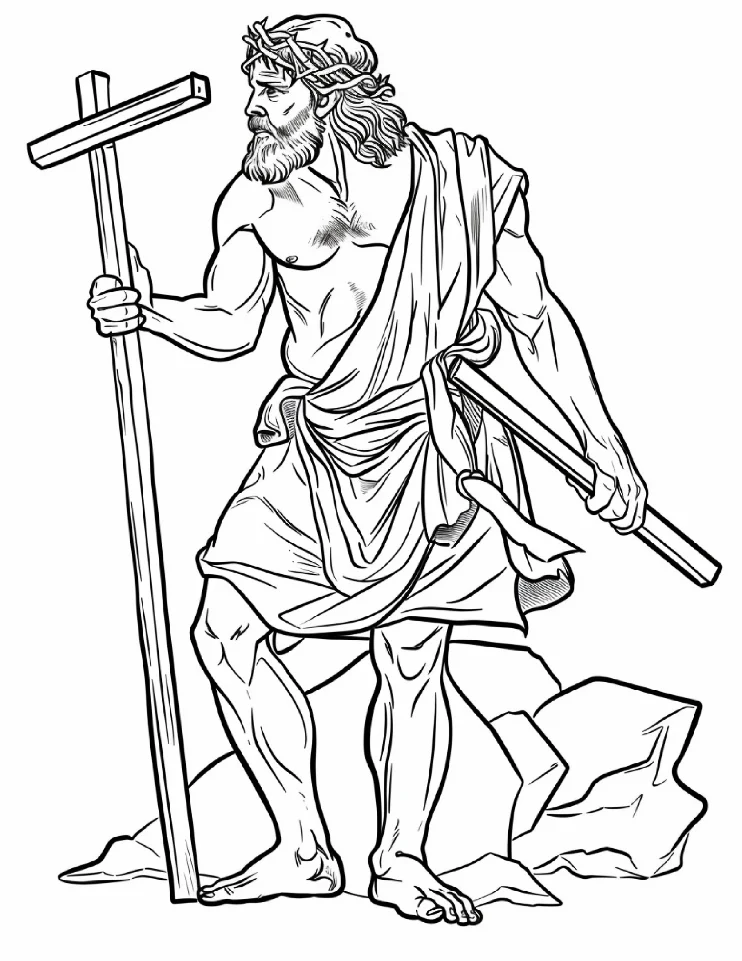 Desenhos Bíblicos para colorir 19