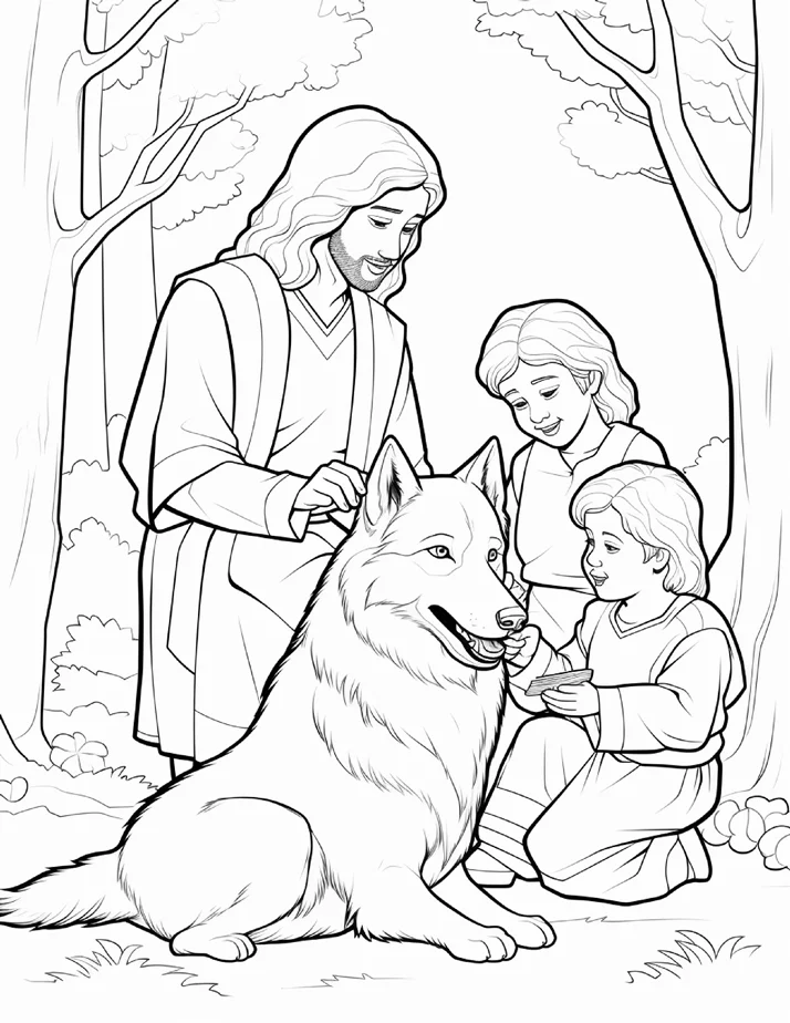 Desenhos Bíblicos para colorir 190