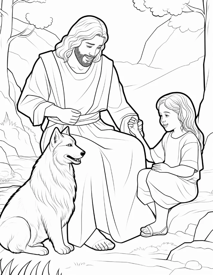 Desenhos Bíblicos para colorir 193