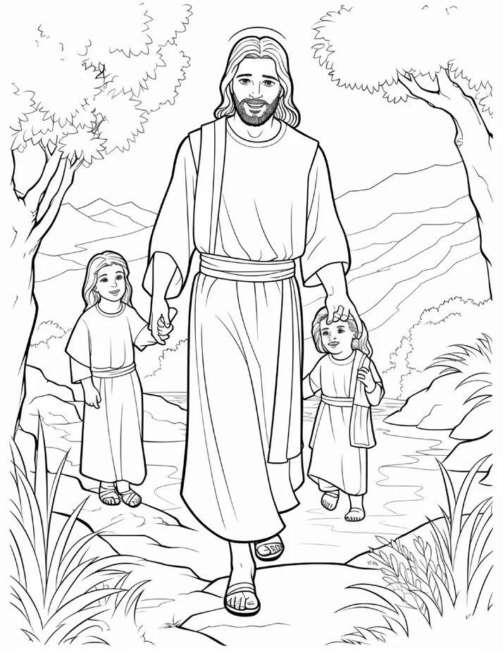 Desenhos Bíblicos para colorir 209