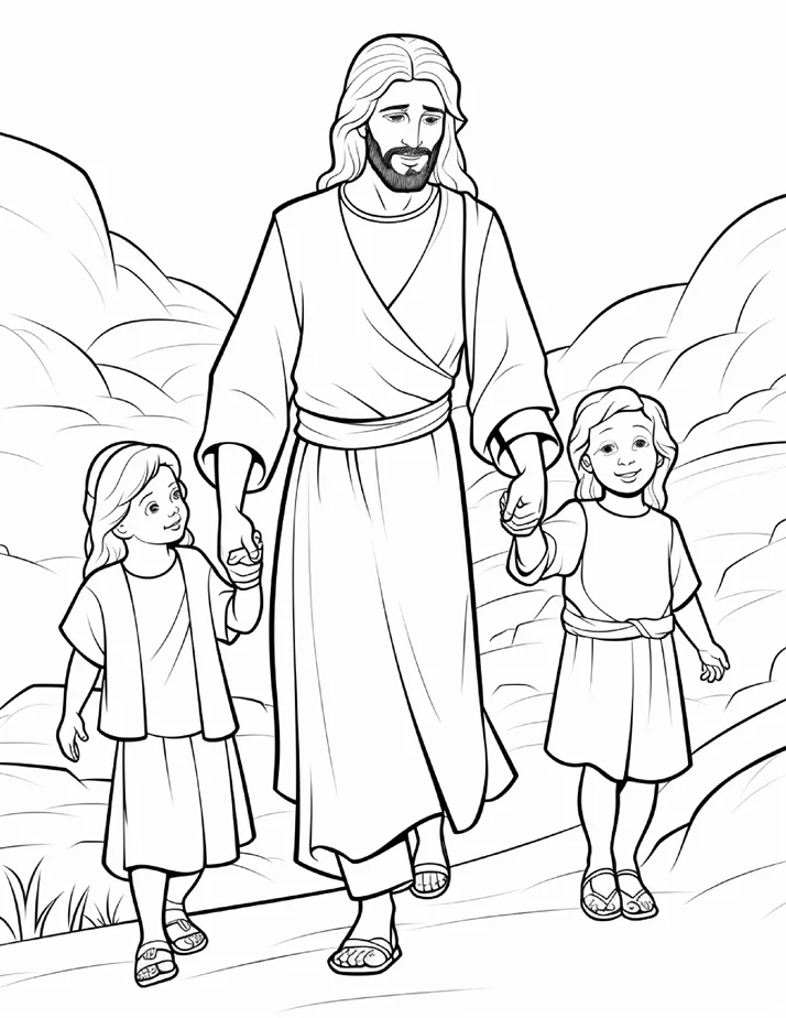 Desenhos Bíblicos para colorir 214