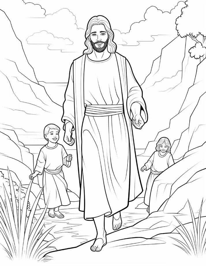 Desenhos Bíblicos para colorir 215