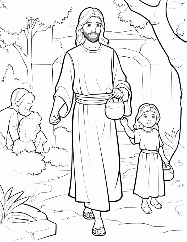 Desenhos Bíblicos para colorir 226