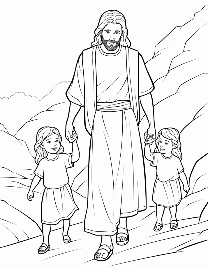 Desenhos Bíblicos para colorir 228