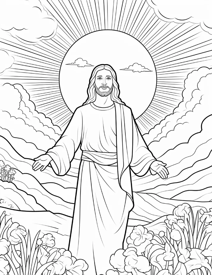 Desenhos Bíblicos para colorir 232