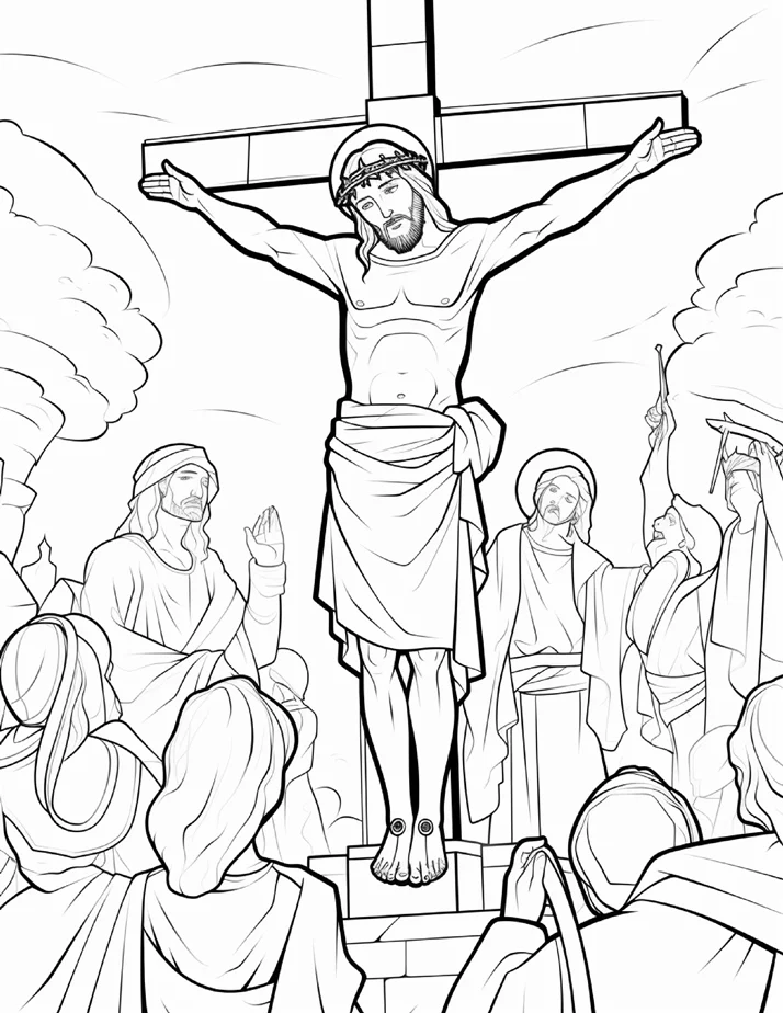 Desenhos Bíblicos para colorir 241