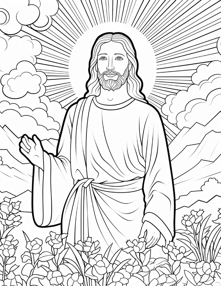 Desenhos Bíblicos para colorir 243