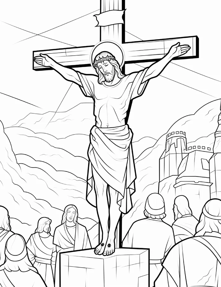 Desenhos Bíblicos para colorir 244