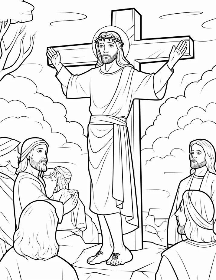 Desenhos Bíblicos para colorir 246