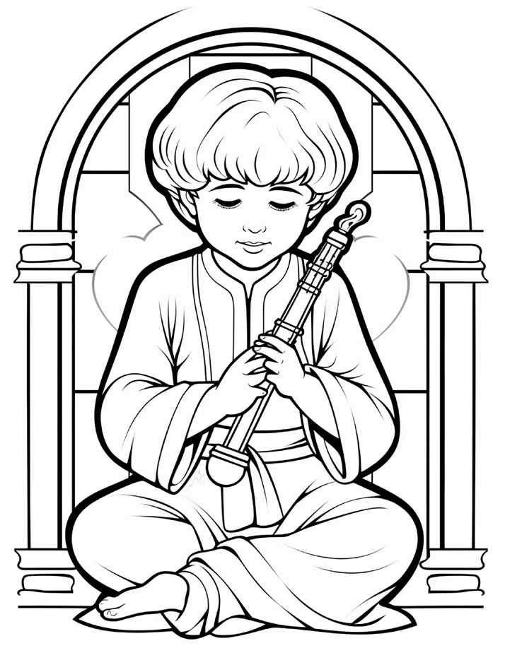 Desenhos Bíblicos para colorir 248