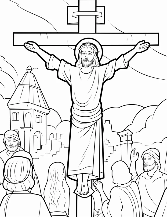 Desenhos Bíblicos para colorir 253