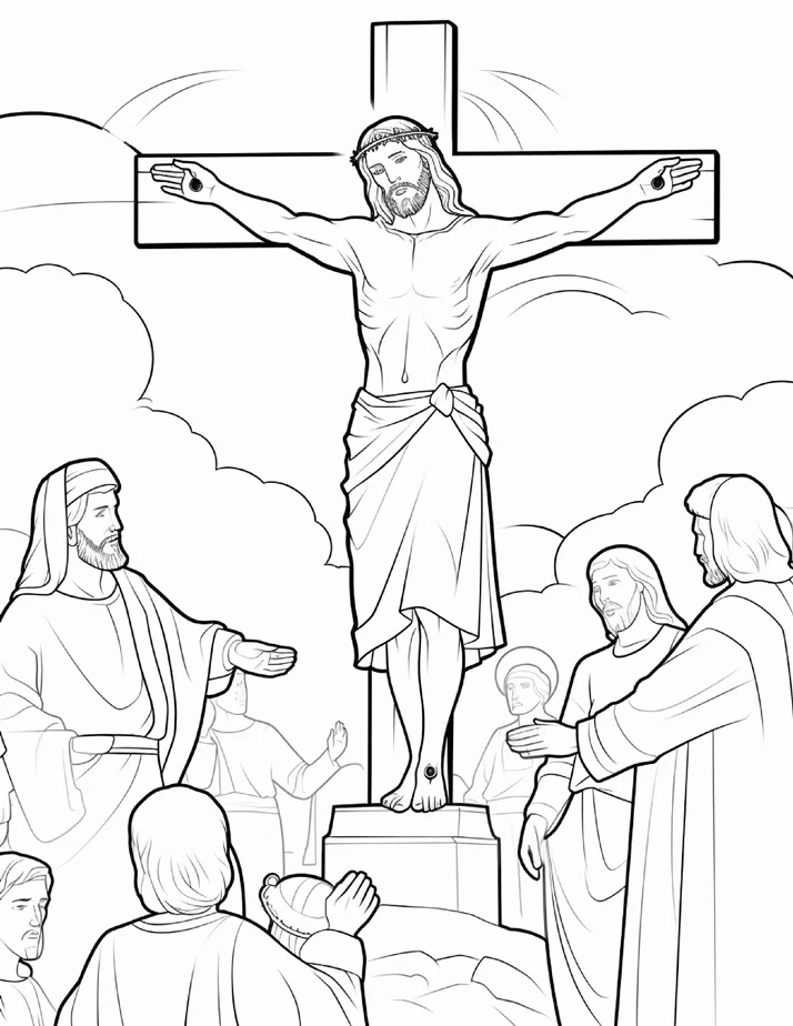 Desenhos Bíblicos para colorir 256