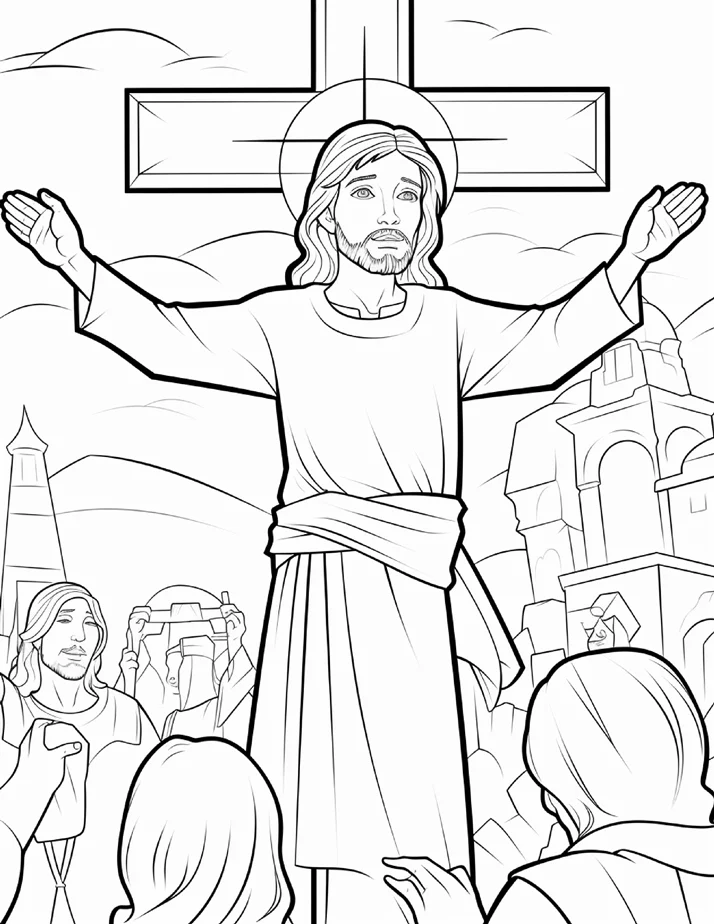 Desenhos Bíblicos para colorir 258
