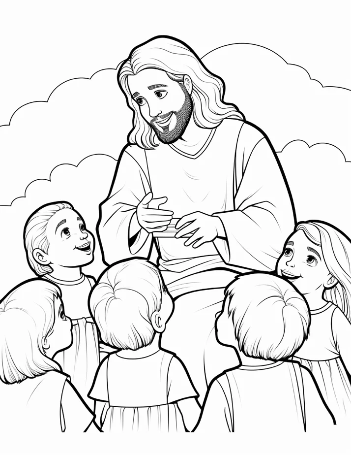 Desenhos Bíblicos para colorir 268