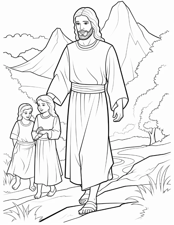Desenhos Bíblicos para colorir 272