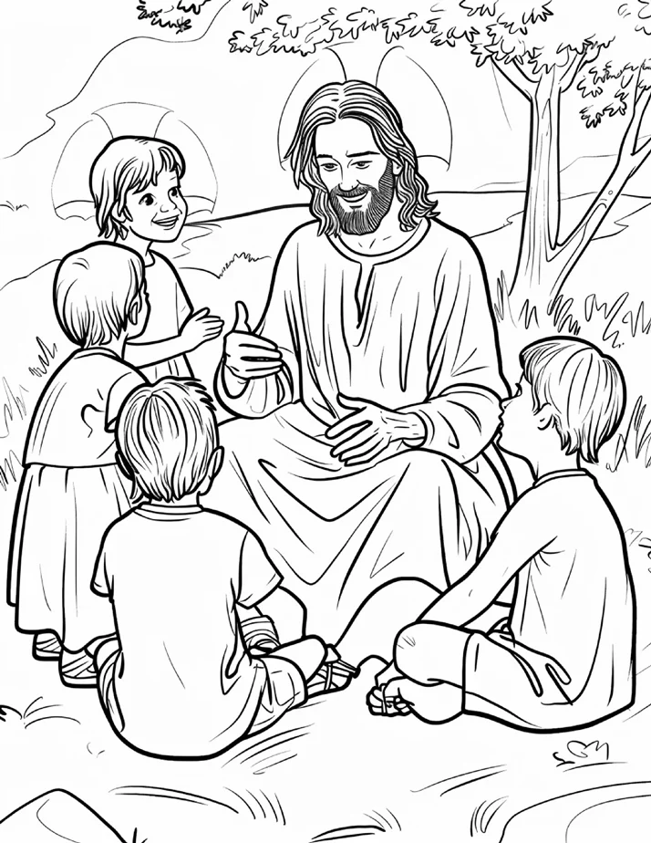 Desenhos Bíblicos para colorir 273