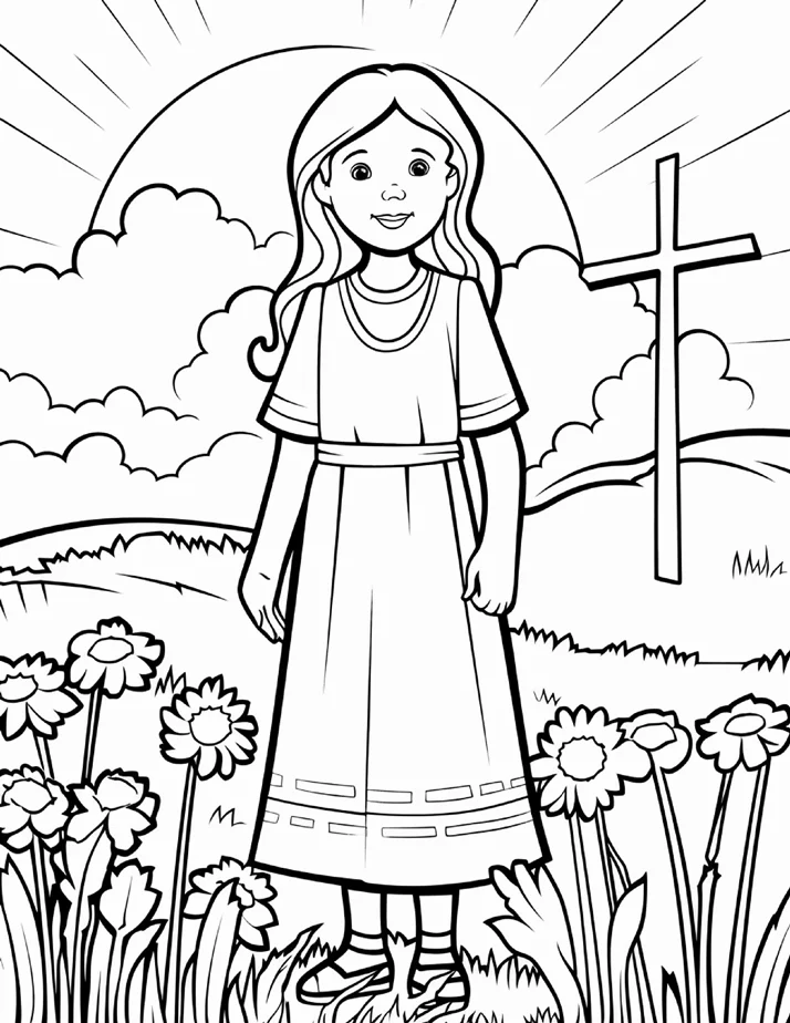 Desenhos Bíblicos para colorir 276