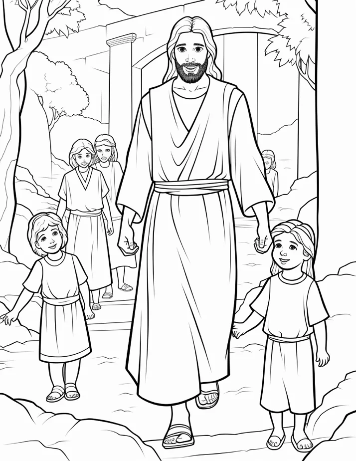 Desenhos Bíblicos para colorir 277