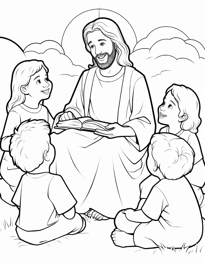 Desenhos Bíblicos para colorir 278