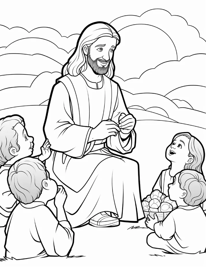 Desenhos Bíblicos para colorir 279