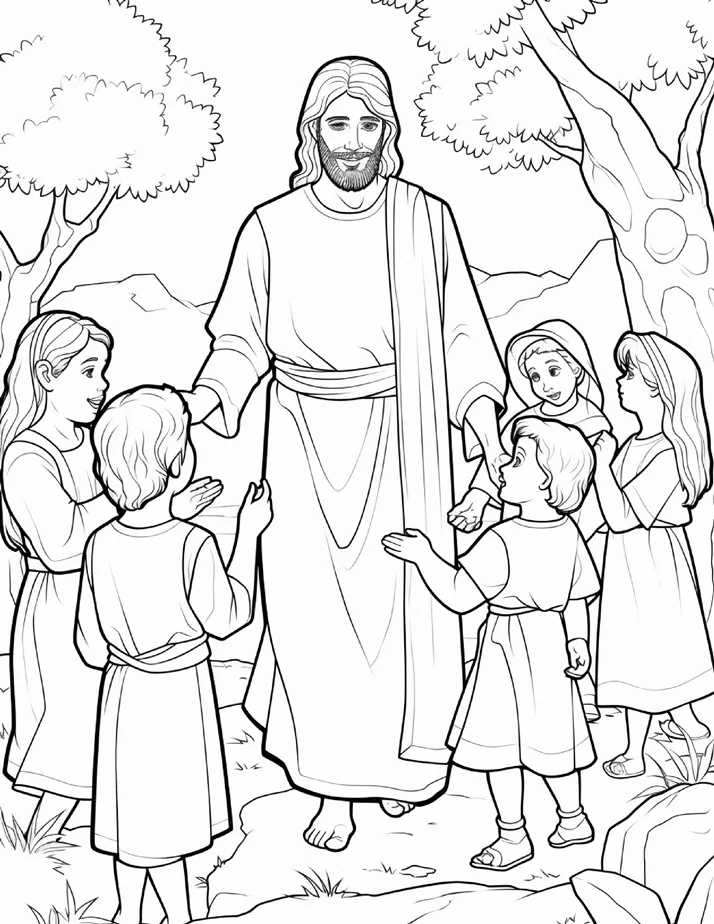 Desenhos Bíblicos para colorir 281